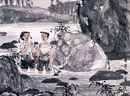 小河弯弯 螃蟹肥
