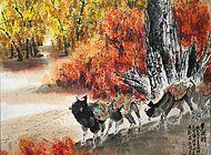 魏驰卓国画作品