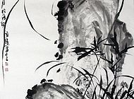 汪月清国画作品