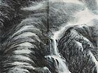 画家李颠山水作品