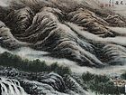 画家李颠山水作品