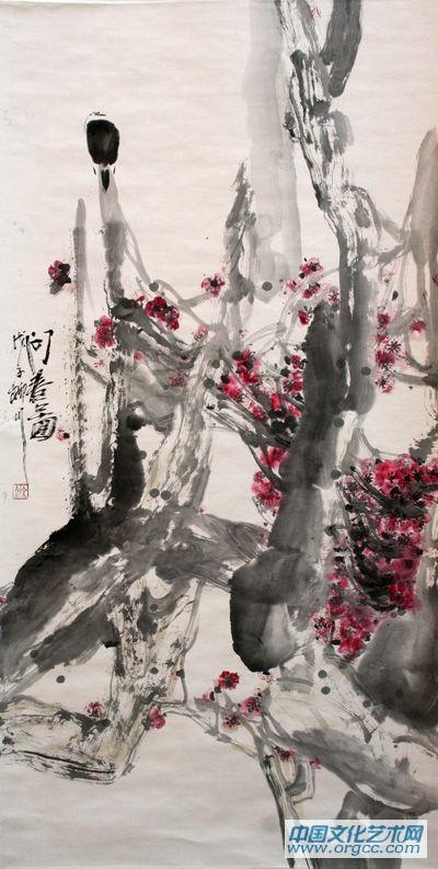 文柳川国画作品