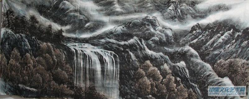 画家李颠人物作品