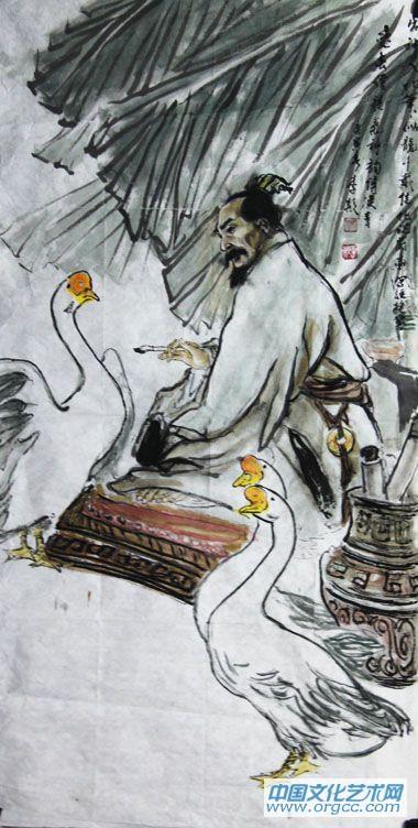 画家李颠人物作品