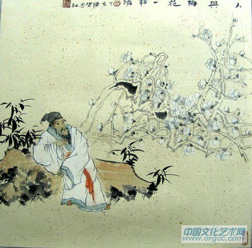 人与梅花一样清