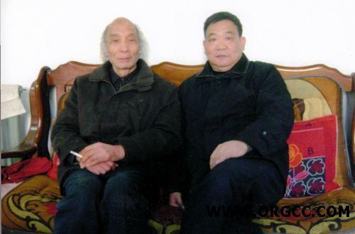 画家阳瑞祥合影照