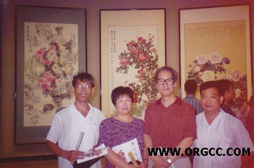 画家阳瑞祥合影照
