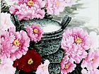 画家郝淑琳花鸟作品《富贵永昌》