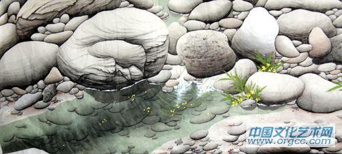 画家郝淑琳花鸟作品