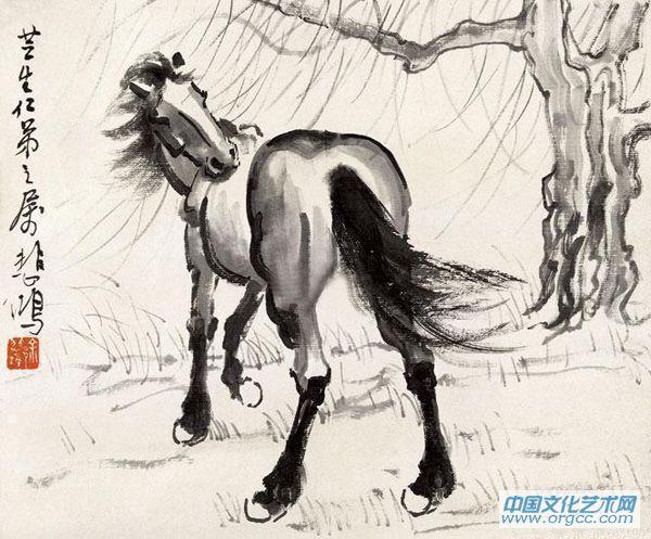 春风立马图