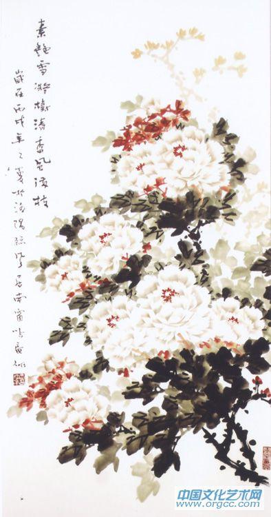 素艳雪凝树 清香风满枝
