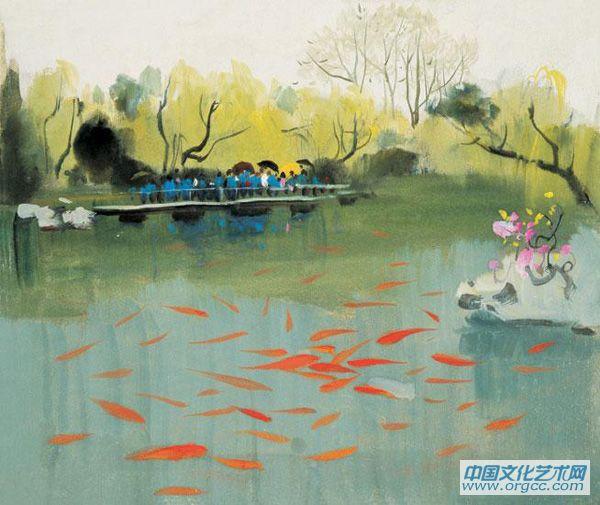 花港观鱼