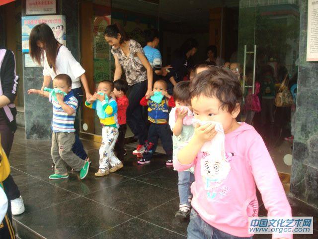 幼儿园防火演习