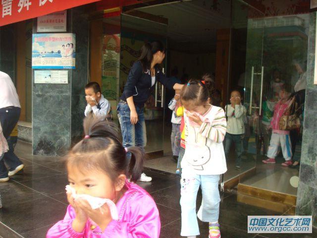 幼儿园防火演习