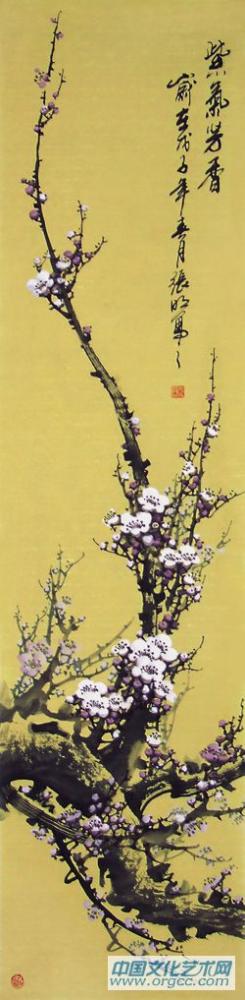 梅花四条屏一