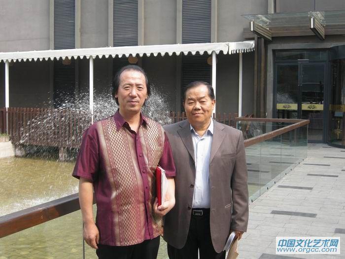 和马来西亚拿督吴国强（汉泰）执行主席合影
