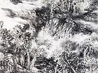 画家解金峰山水作品《嘉木依云生》