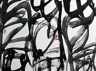 军旅情书画作品6