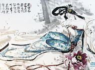 军旅情书画作品9