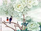 画家高少华花鸟作品《绿雾春歌》