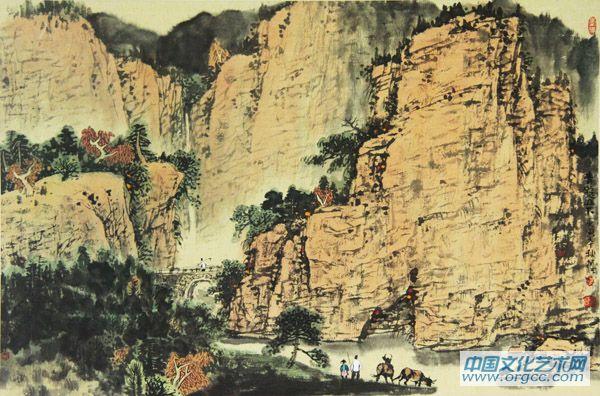 青龙山下