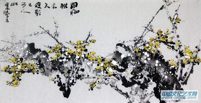 书法家李进学花鸟作品