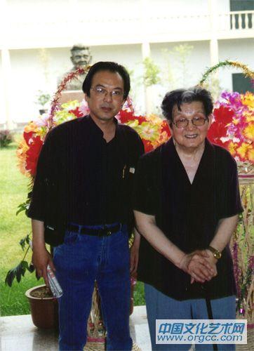 与崔子范先生在一起