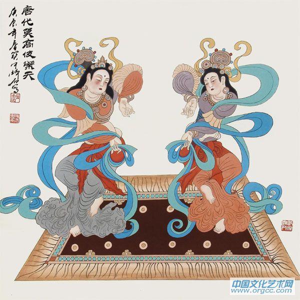 敦煌莫高飞天系列