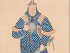 清领队大臣成都副都统奉恩将军舒景安像轴