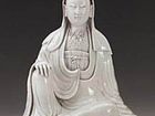 清 乾隆唐英敬制款白釉观音