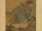 明  桃源仙境图轴