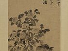 明  菊花图轴