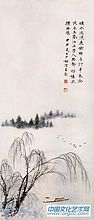 烟水独钓图