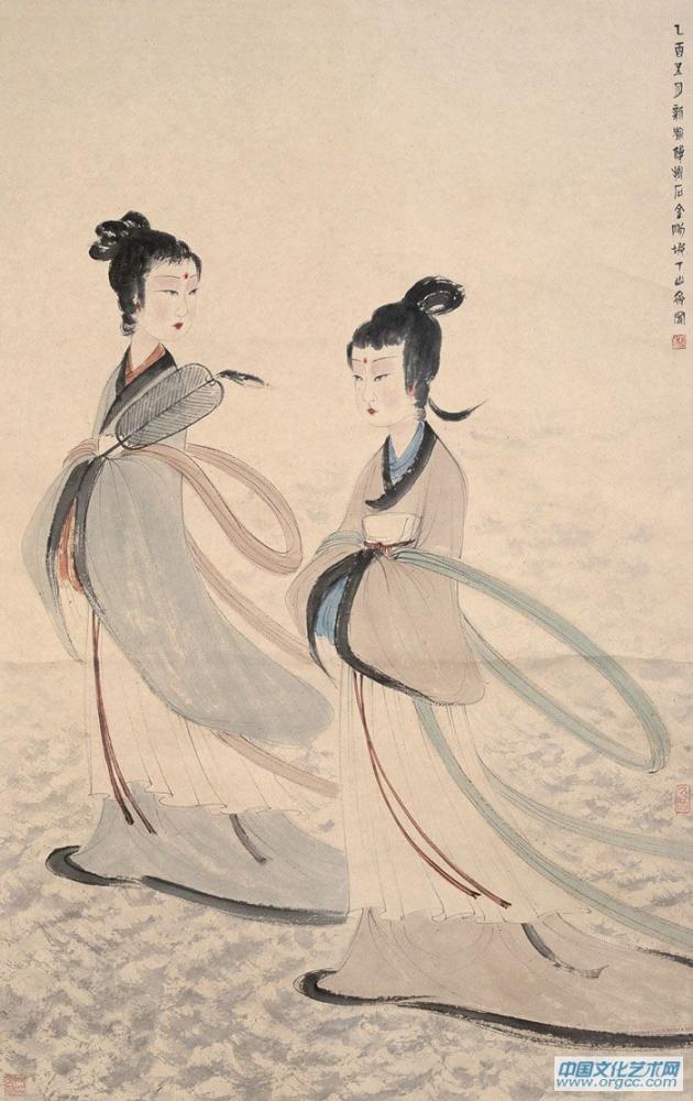 二湘图-傅抱石作品-傅抱石-文化艺术网
