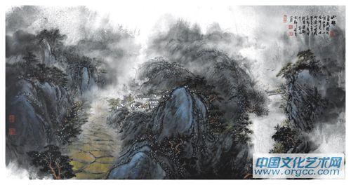 百里稻香绕山村