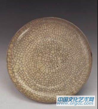 宋 哥窑盘