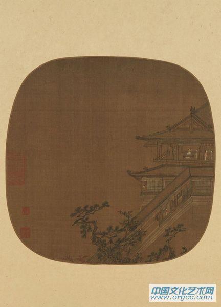 宋 无款 高阁凌空图页