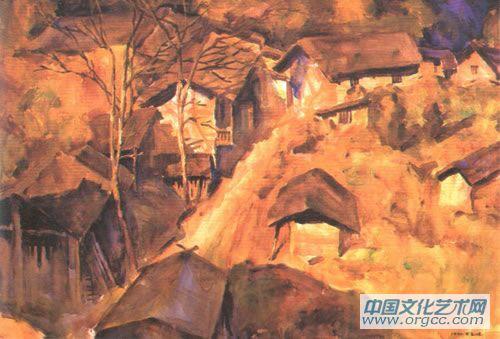 山村写生系列之三
