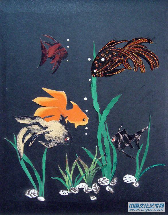 布贴作品
