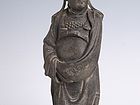 清关公铜立像