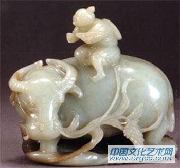 青玉童子牧牛