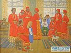 合唱团在演出前