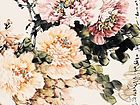 画家黄山花鸟作品《夜暗花明》