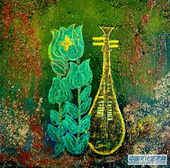 22   花儿听我说40cmx40cm
