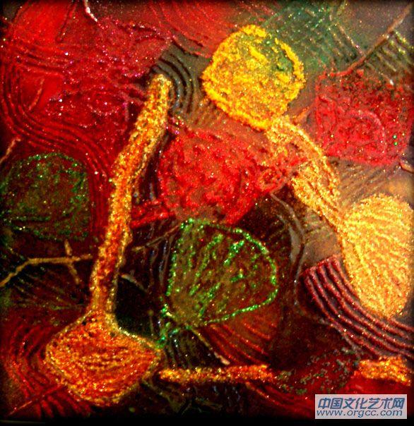 25  花告诉我40cmx40cm