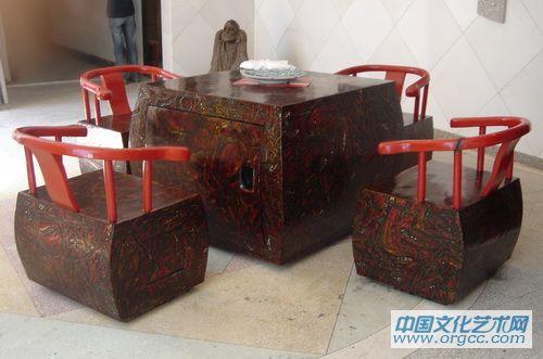 漆艺家具