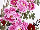 画家郝淑琳花鸟作品《平生自是爱花人》