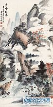云峰松瀑