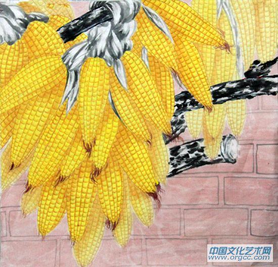 画家郝淑琳花鸟作品
