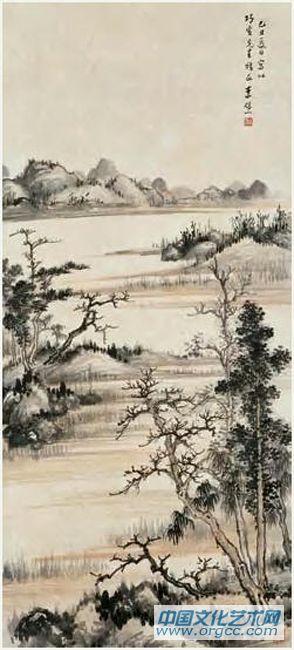 秋江平远